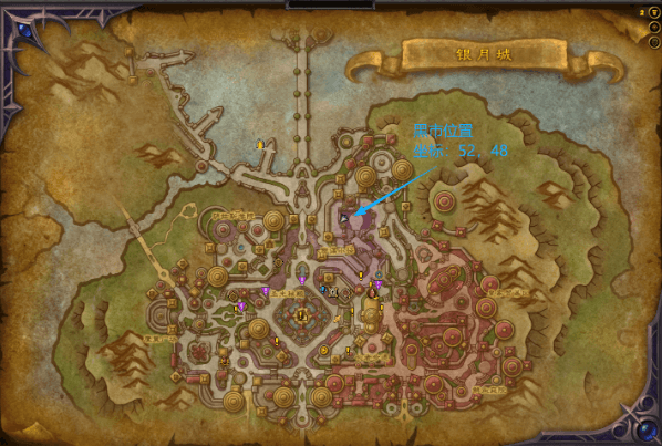 魔兽世界黑市位置